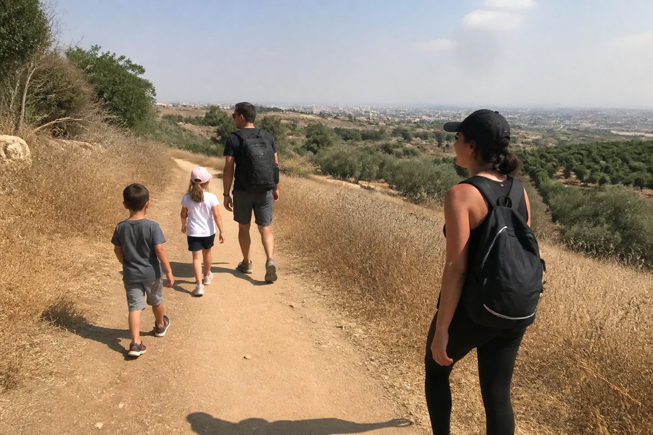 שביל שומר הגבעות, נס ציונה