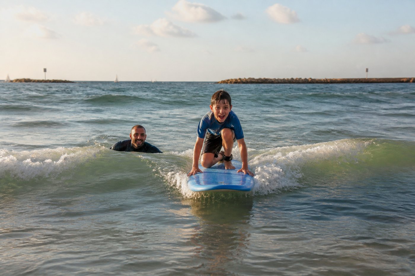 קייטנת גלישה - Galim Surf חוף גורדון