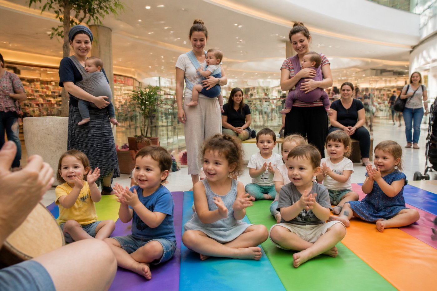 קניון עזריאלי ראשונים - פעילויות ילדים